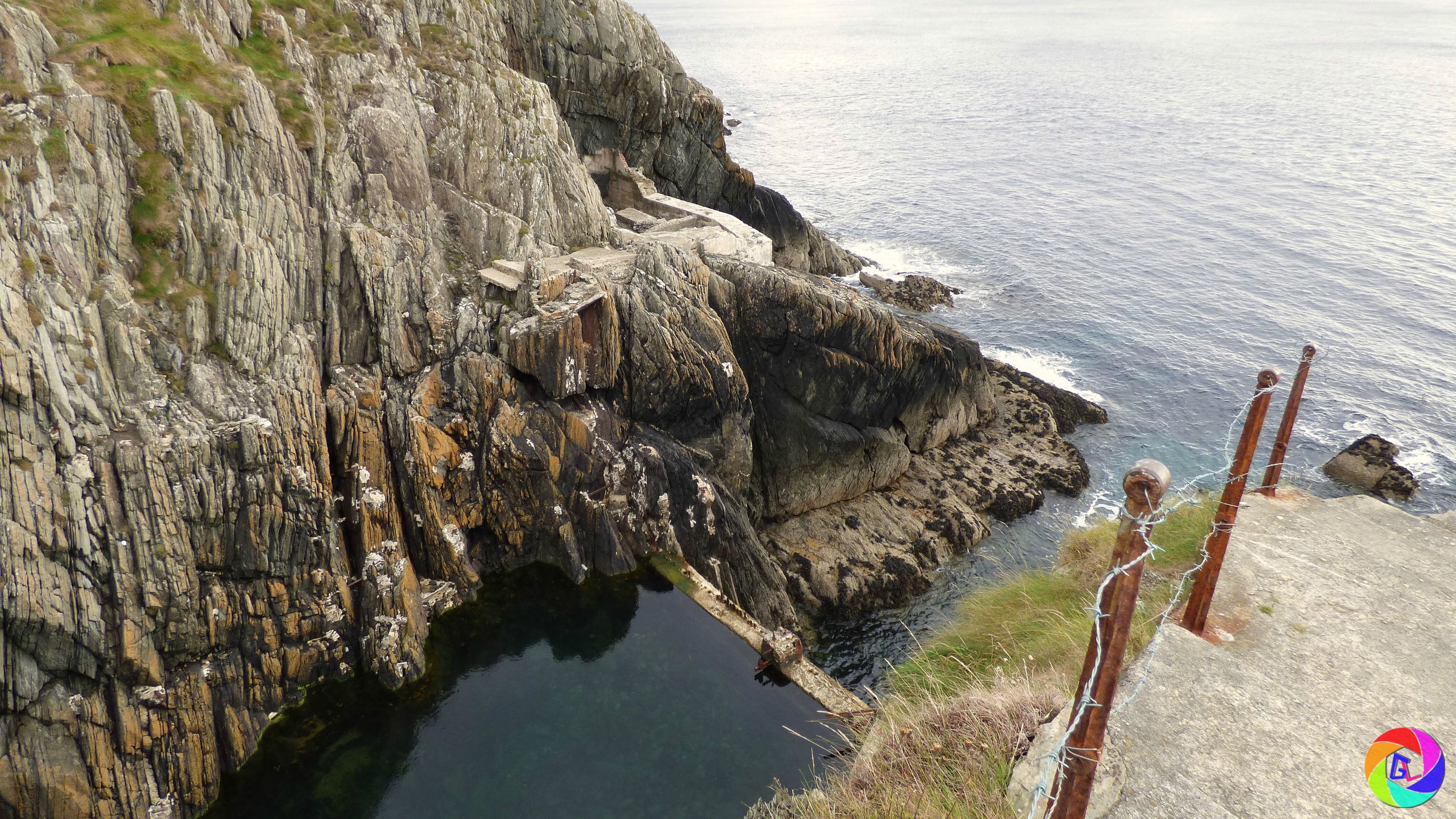 Remains of Sea Lion pool and Polar Bear Enclosure